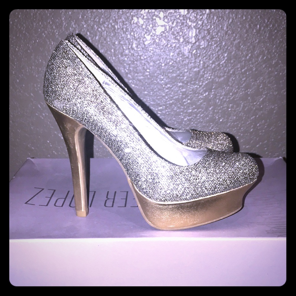 Glitter heels